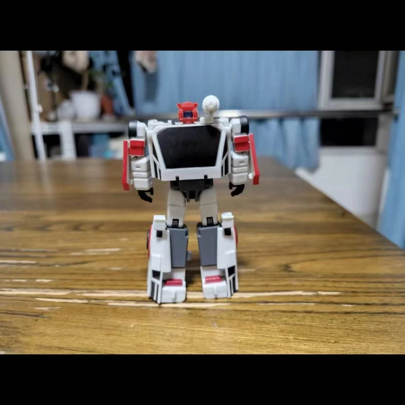 변신 장난감 MS-B08A MSB08A 소형 레드 알람 포켓 장난감 움직일 수 있는 로봇 모델 피규어 오리지널 박스 컬렉션 선물