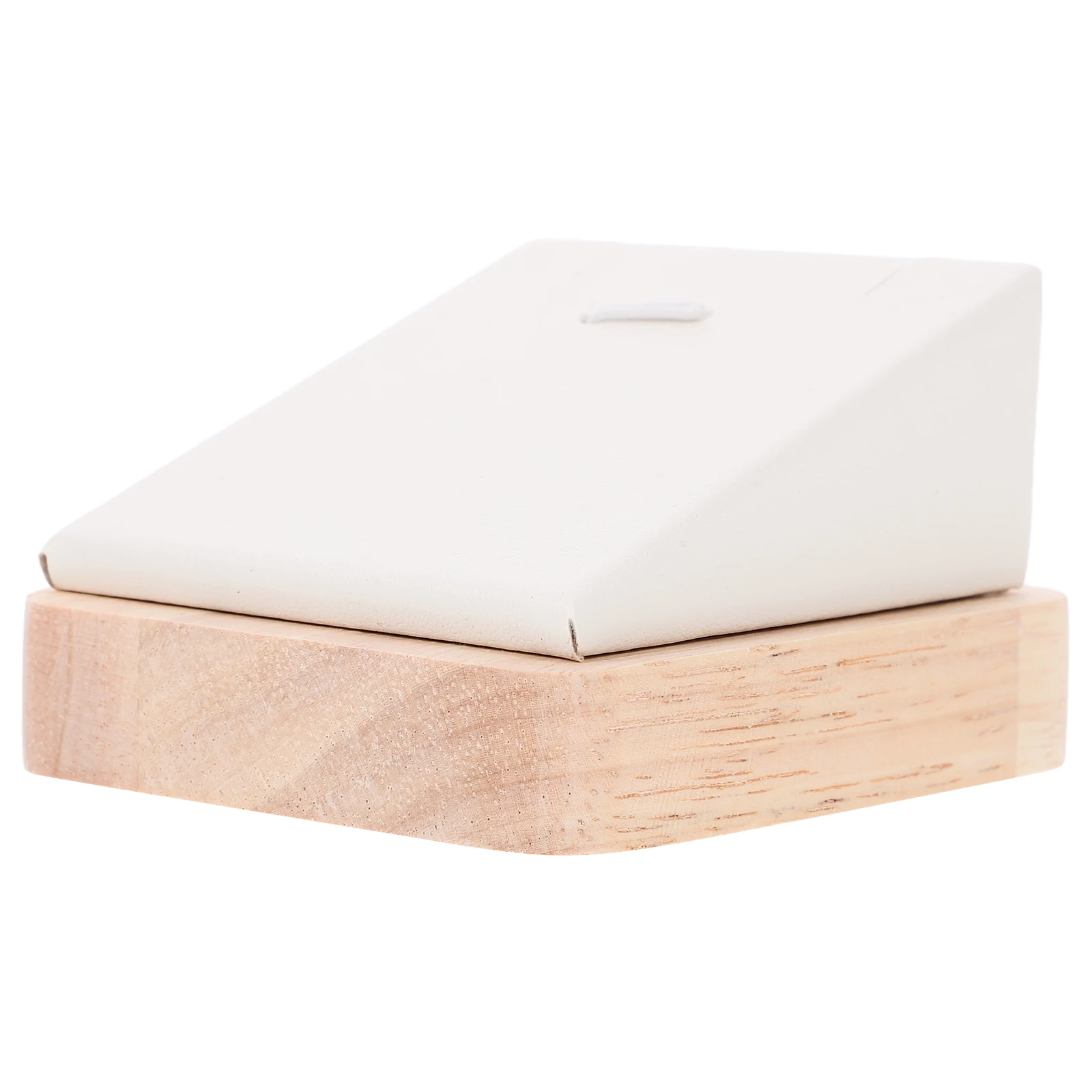 

Jewelry Display Necklace Stand Lint Wood Lightweight Portable Necklace Holder Organizer Rack for Home Store Trade Shows Chains