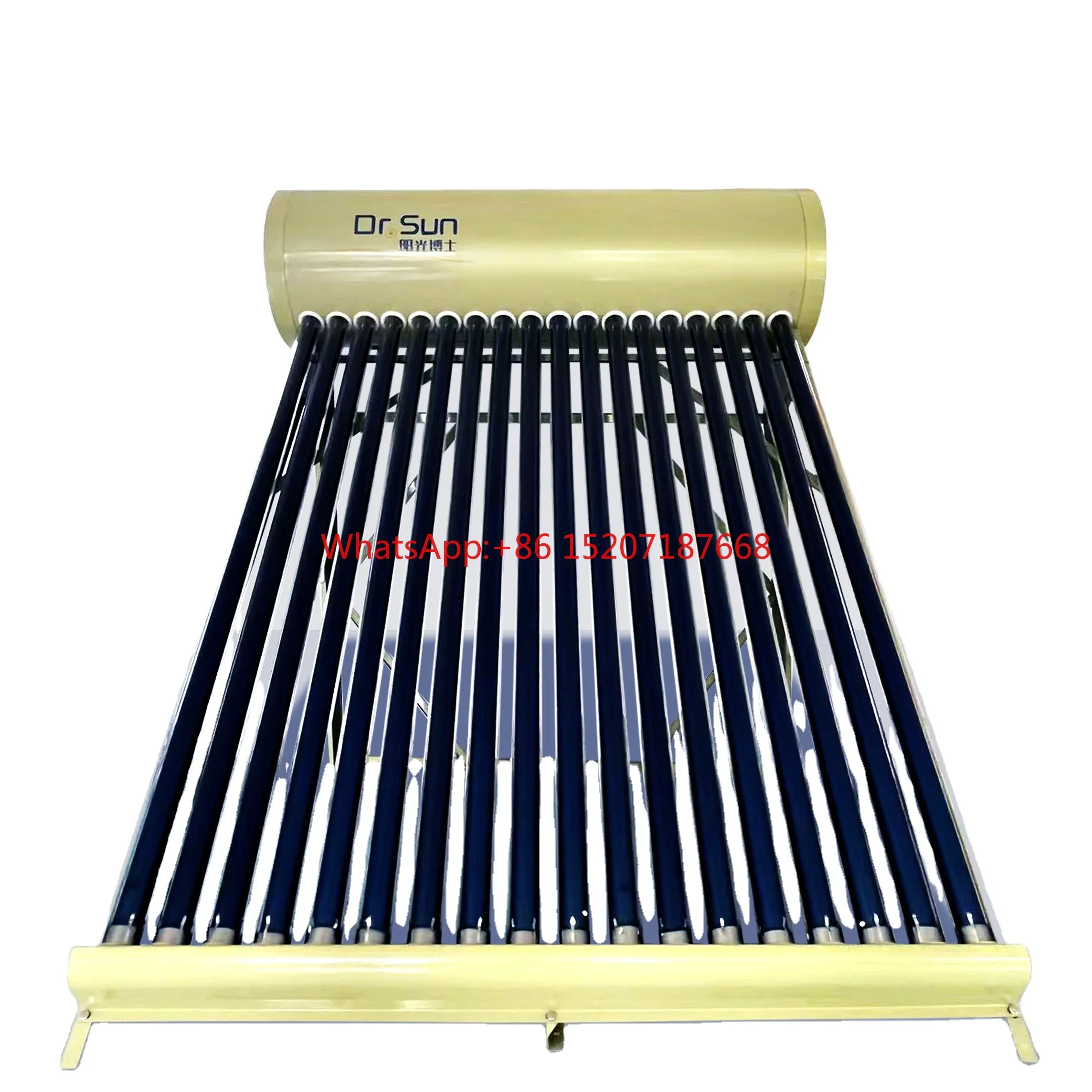 Electric Solar Water Heater System Good Price Evacuated Tube for  & Hotel for Swimming Pool & Water Heating