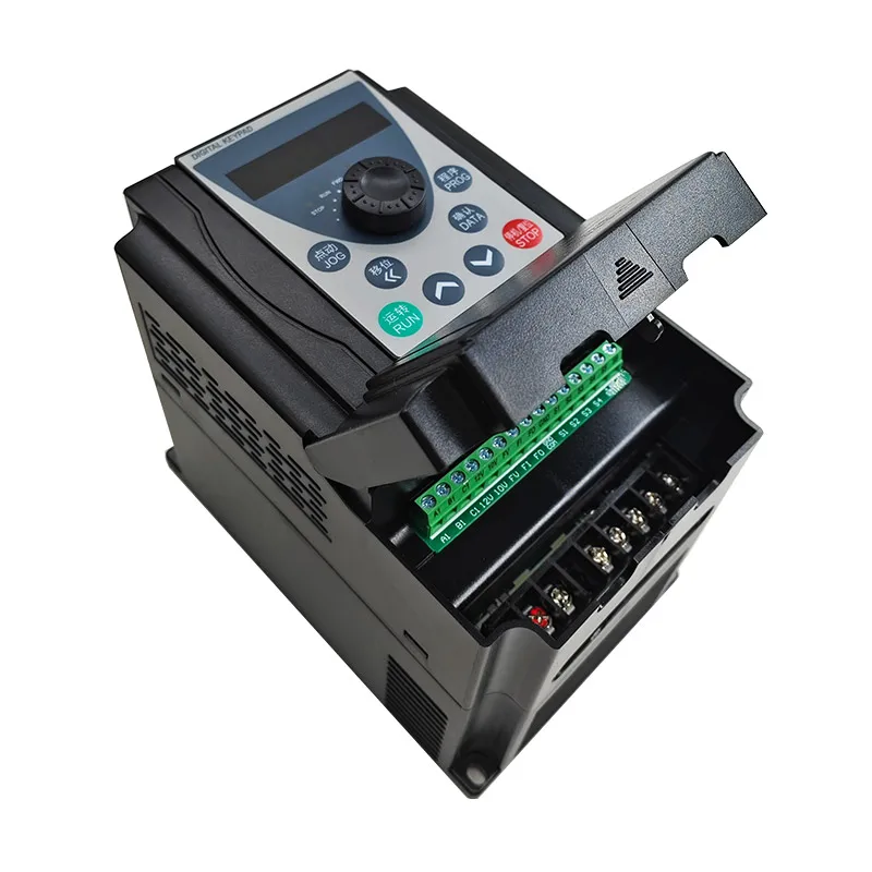 2.2kw Single Phase Three Phase 380V VFD Frequency Converter Motor Speed Controller 220V/380V Inverter Industrial Motor Control