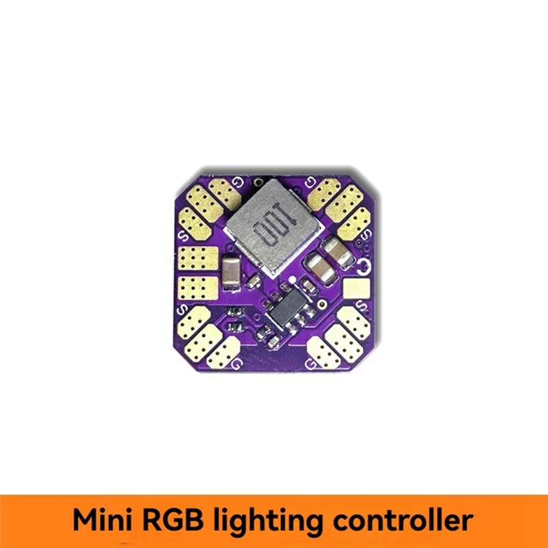 A29F-FPV Voor Drone Compatibel 4CH Mini RGB LED Verlichting Controller Module 2-6S Batterij Ondersteuning Draadloze Wifi parameter Aanpassing