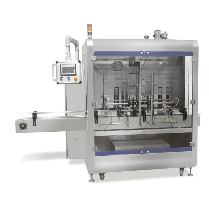 Automatic hotel laundry bottle shower gel shampoo honey liquid filling machine