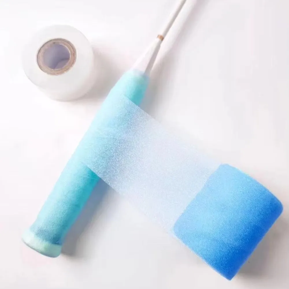 

New Anti-slip Badminton Racket Glue Towel Tape Sponge Thickened Overgrip Tape 7cmx27m Priming Cushioning Tape Tennis