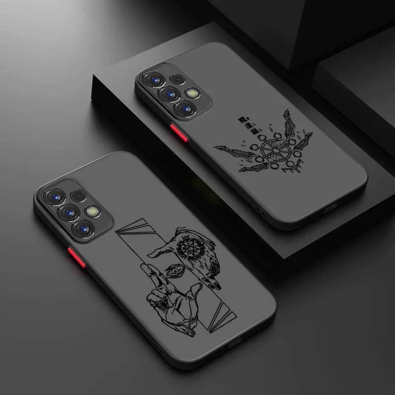 Anime Mahoraga Art For Samsung Galaxy S25 S24 S23 S22 S21 S26 Edge Ultra Lite FE Plus 5G UW Phone Case Cover
