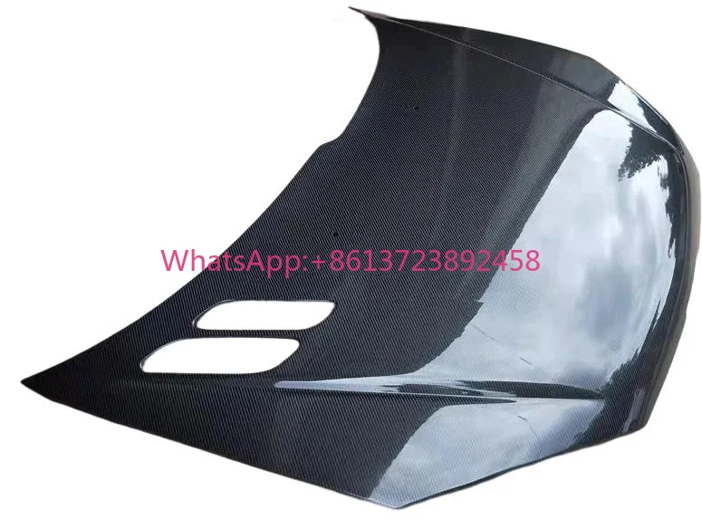 For Peugeot 206 Carbon Fiber Engine Hood Bonnet OEM Style Car Bodykit