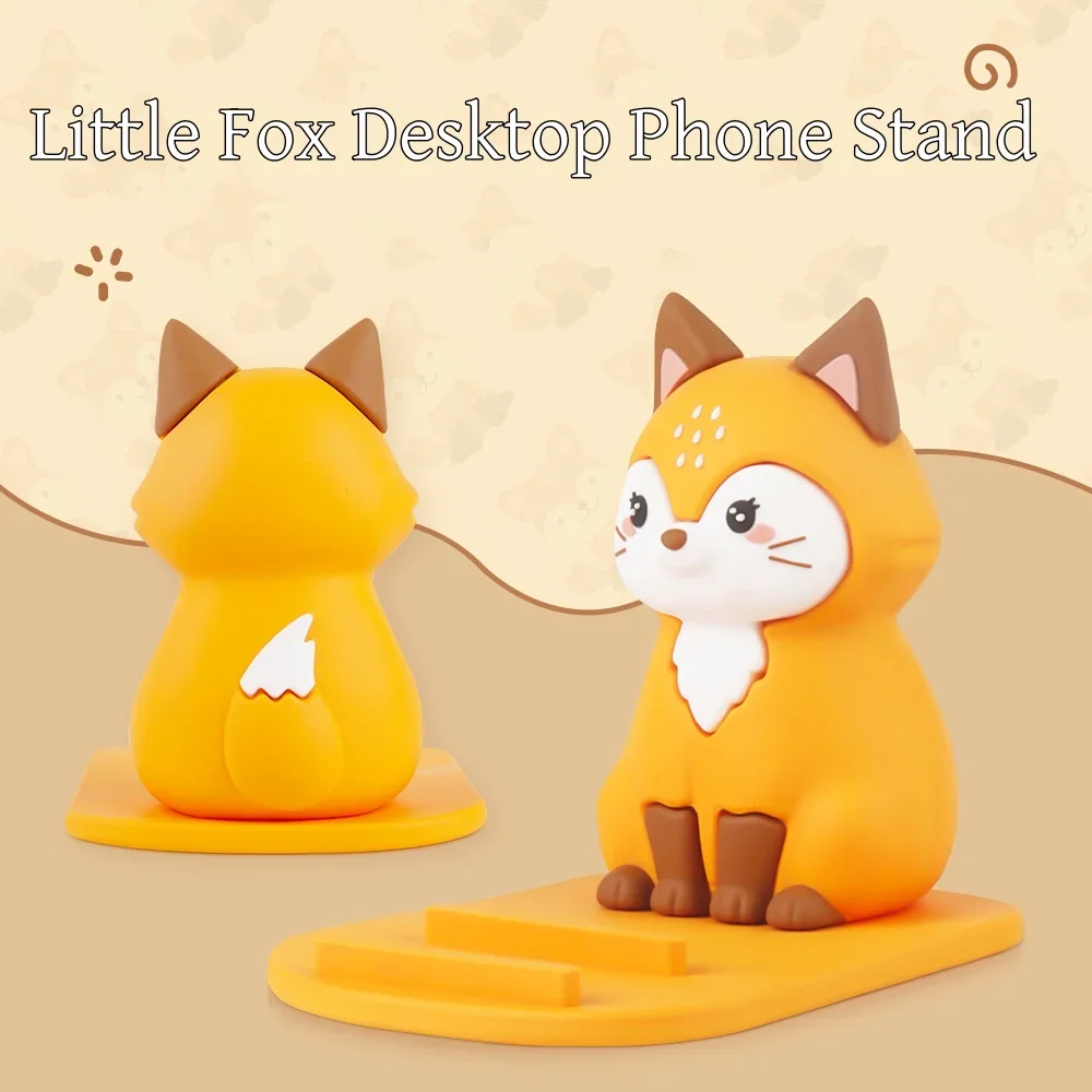 Mobile Phone Stand Creative Multi-functional Anti-slip Statue Animal Model Doll Holder DIY Crafts Portable Desk Lazy Bracket