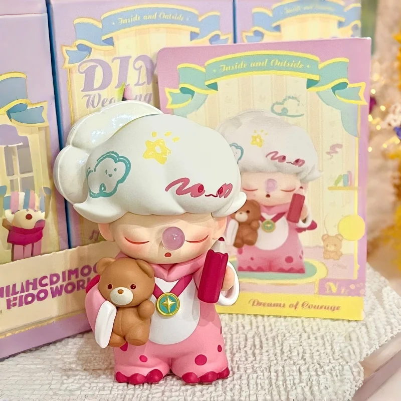 

В наличии: PopMart Dimoo Dream Series Blind Box – Новинка, модная коллекционная фигурка ручной работы, настольное украшение, подарок-сюрприз «Тканая мечта»