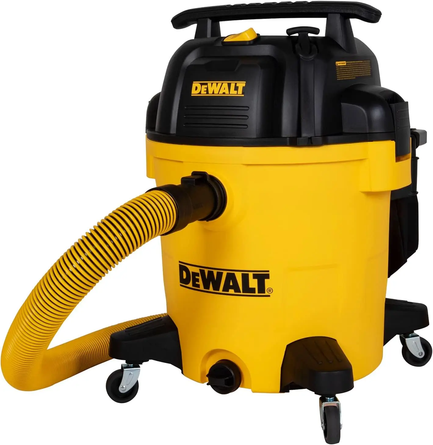 

DEWALT 12 Gallon STEALTHSONIC Ultra Quiet Poly Wet Dry Vacuum, DXV12P-QTA Powerful Suction Noise Reduction Vac, 5.5 Peak