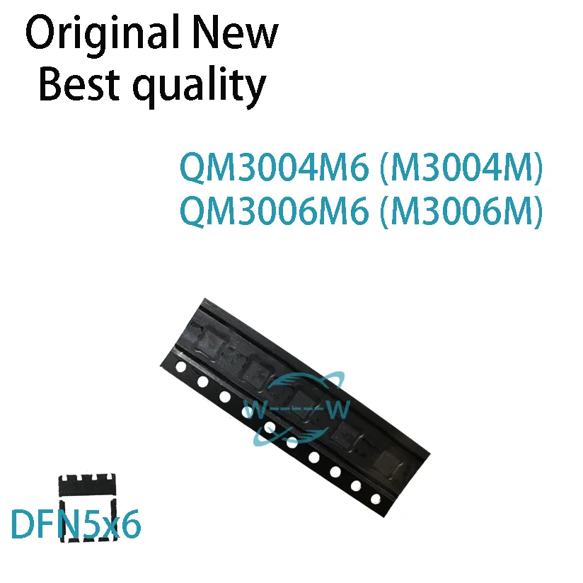 (5-10 PCS)NEW QM3004M6 M3004M QM3006M6 M3006M DFN5x6 MOSFET IC Chip electronic