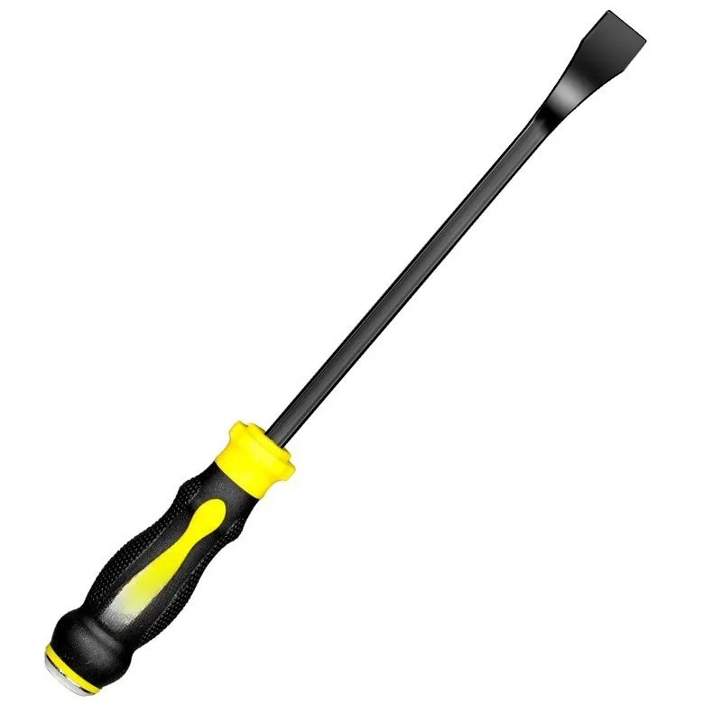 12 Inch Heavy Duty Tire Pry Bar, Industrial Grade Bold Crowbar for Auto Repair & Woodworking