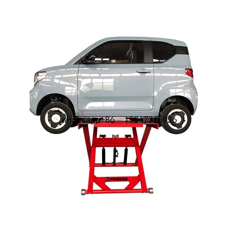 2.8T portable mini car lift easy move scissor lift scissor lift platform car elevator for sale