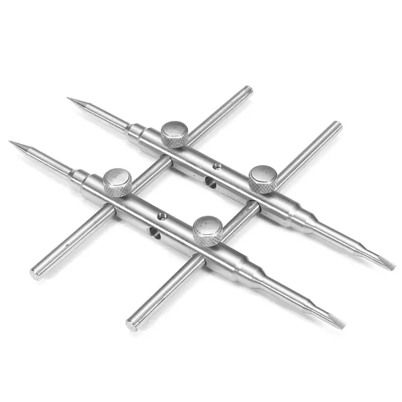 Llave inglesa para lentes cámara, puntas curvas 25-130MM, herramienta apertura para DSLR