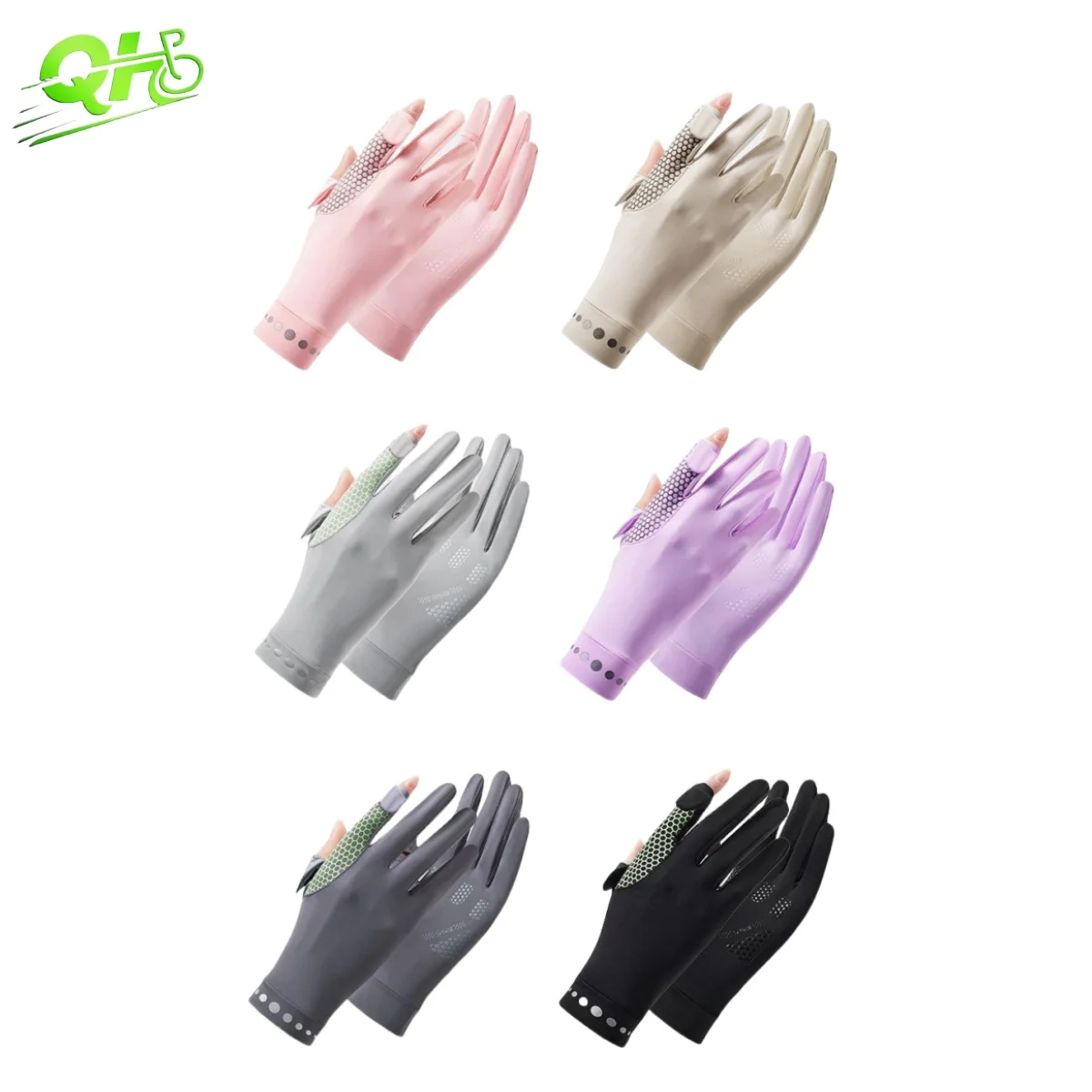 

Женские летние велосипедные перчатки для вождения, электрические скутеры, охлаждающая ткань, противоскользящие, крутые, легкие, дышащие, рыболовные снасти