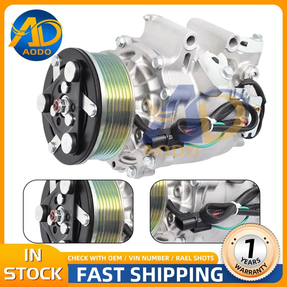 

Компрессор переменного тока сцеплением для Honda Civic 1.8L TRSE07 2006-2011 гг. 1102577 38810RNAA02 38810RRBA01 38810-RNA-A01 38810-RNA-A02