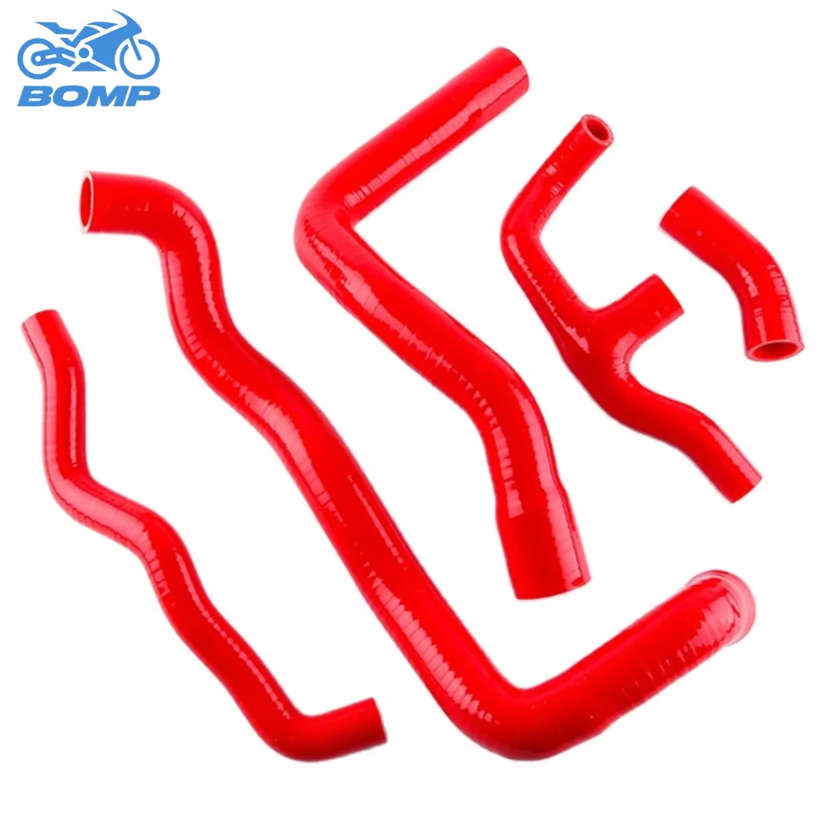 For 2000-2007 Mercedes Benz W203 Sport Coupe C200K 2001 2002 2003 2004 2005 Radiator Hoses Silicone Tubes Kit 5Pcs 11 Colors