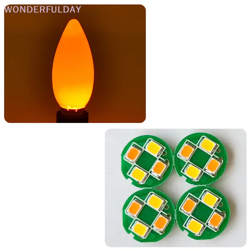 New 1PC LED altar bulb E12/E14 Red candle Buddha lamp Temple decorative lamp Buddha bead decorative lamp
