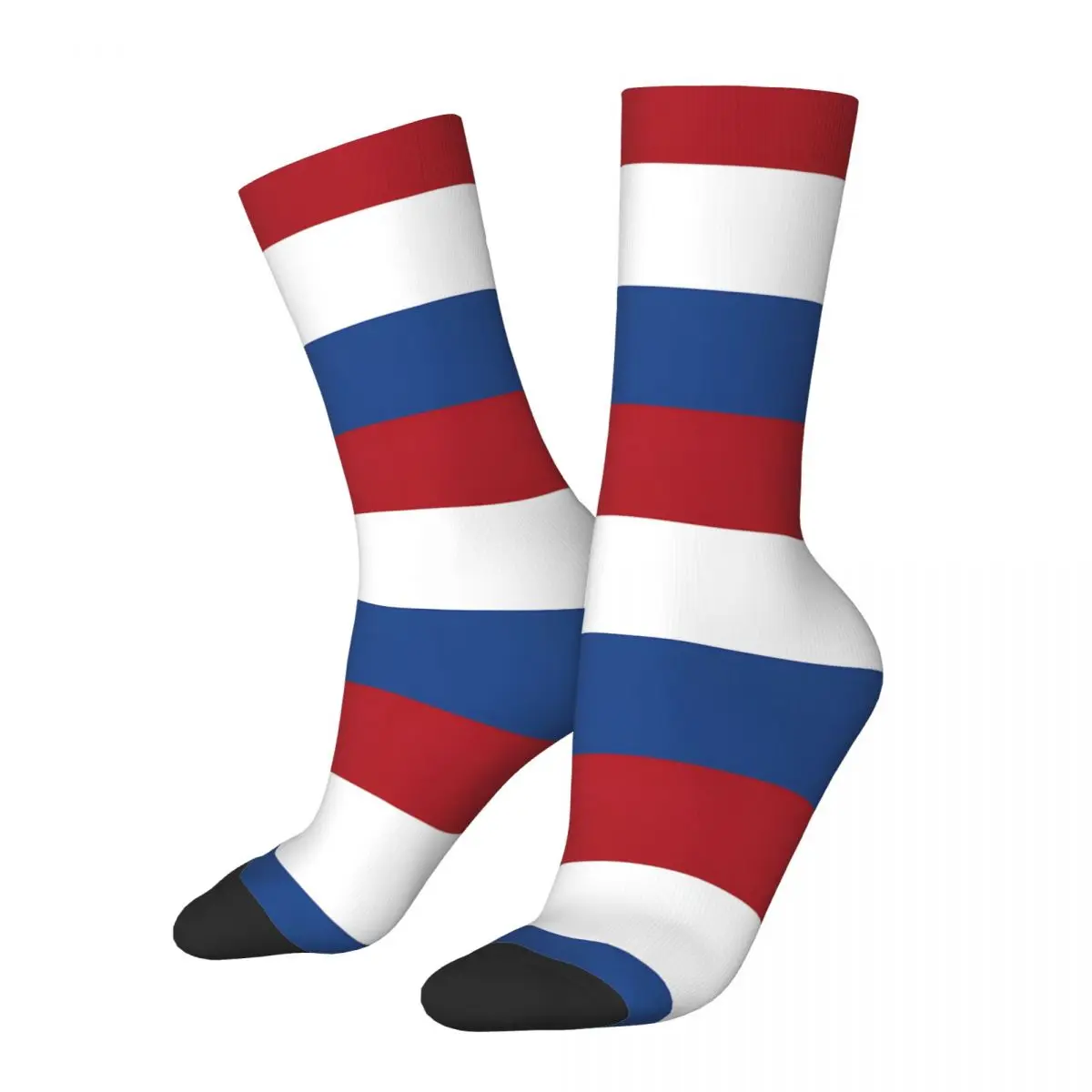 Official Flag Of The Netherlands Unisex Winter Socks Cycling Happy Socks Street Style Crazy Sock