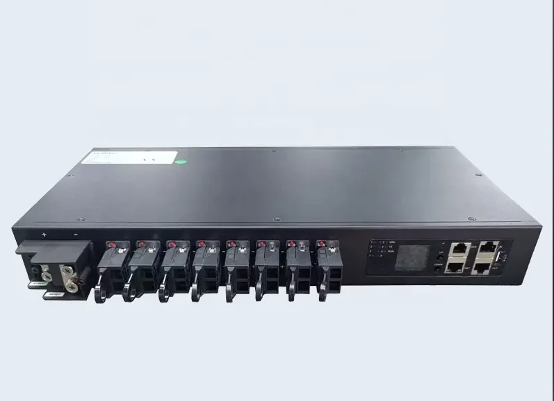 Smart DC-48V PDU distribution unit 160A input 8-channel input branch collection and control SNMP protocol