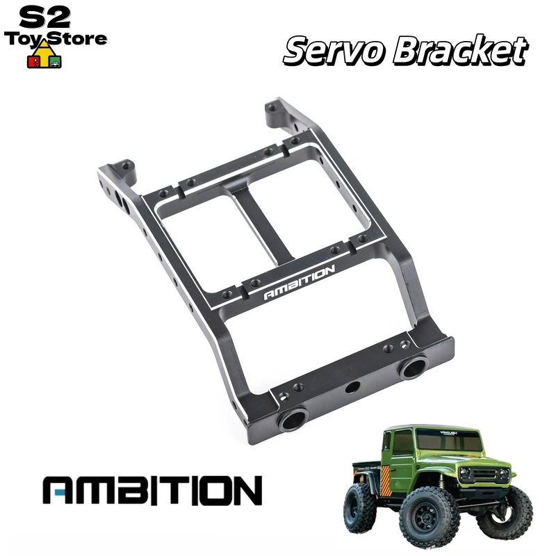 

Кронштейн переднего сервопривода Ambition Vp Vs4 10 Pro Ultra Phoenix, алюминиевая металлическая рама, деталь для модернизации шасси Vps10126, для радиоуправляемых краулеров