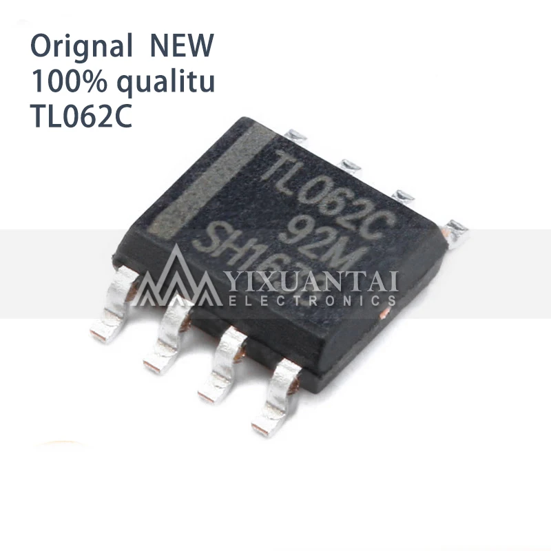 SOP8 – lot de 10 pièces TL062CDR TL072CDR tl081chr TL082CDR TL062C TL072C TL081C TL082C TL062 TL072 TL081 TL082 SOIC-8