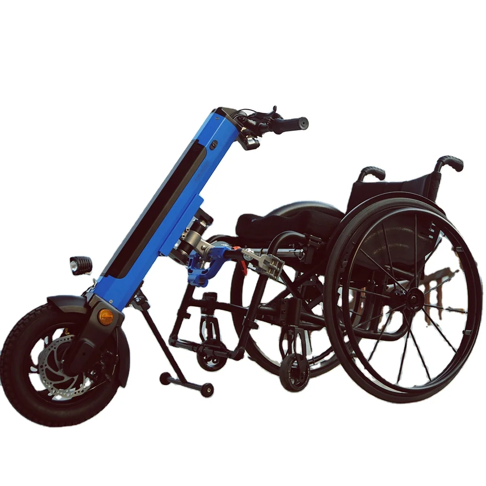 

Detachable manual disabled wheelchairs electric trailer head