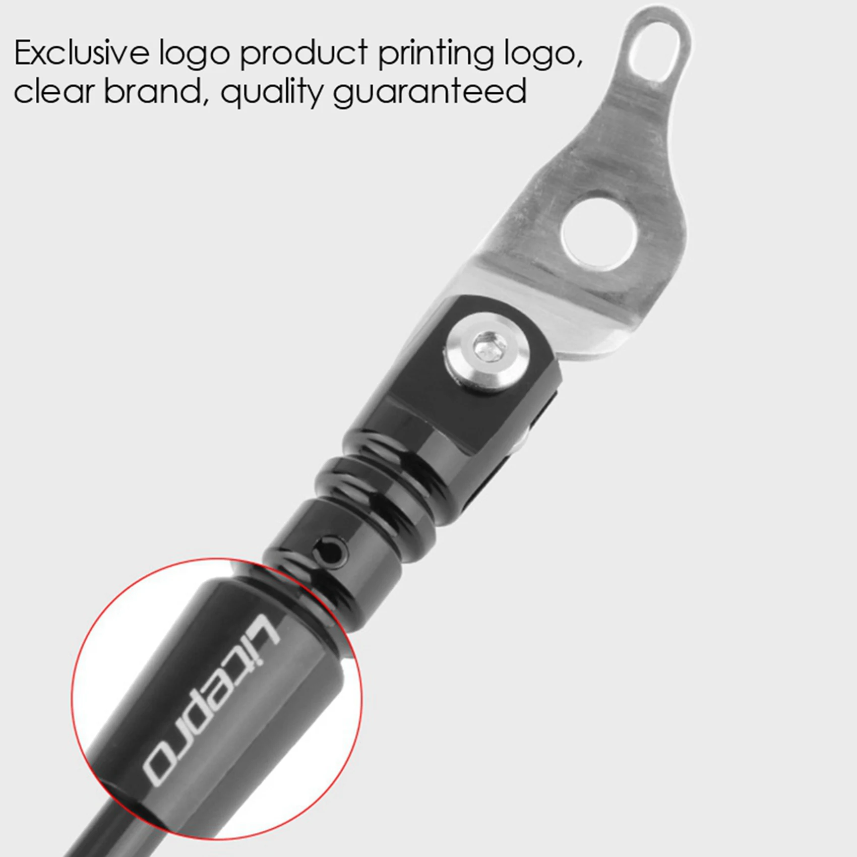 2X Litepro Cavalletto per bicicletta Cavalletto per bici da strada Cavalletto per mountain bike Portabiciclette per accessori Brompton (Argento)