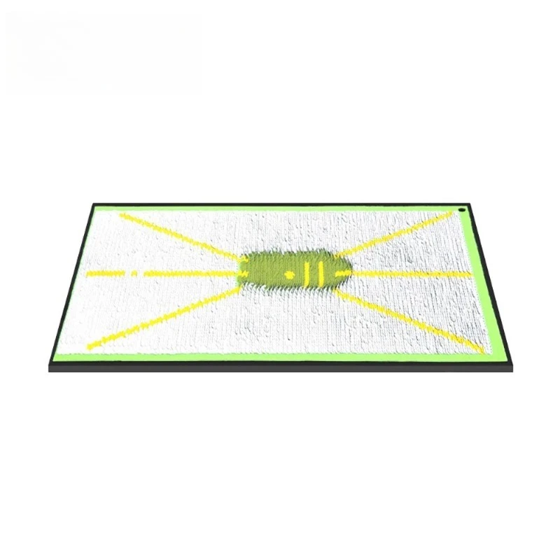 

Golf Training Mat, Shot Path, Shot Analysis, Indoor Non-Slip Rubber Sole for Beginner Practice Golf Training Aids