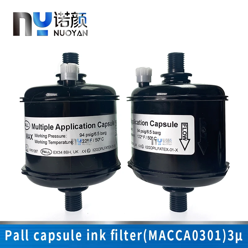 Original Wholesale UV Capsule Inkjet Ink Filter Pall MACCA0301 3u For Printing Machinery  Capsule Inkjet Fiilter