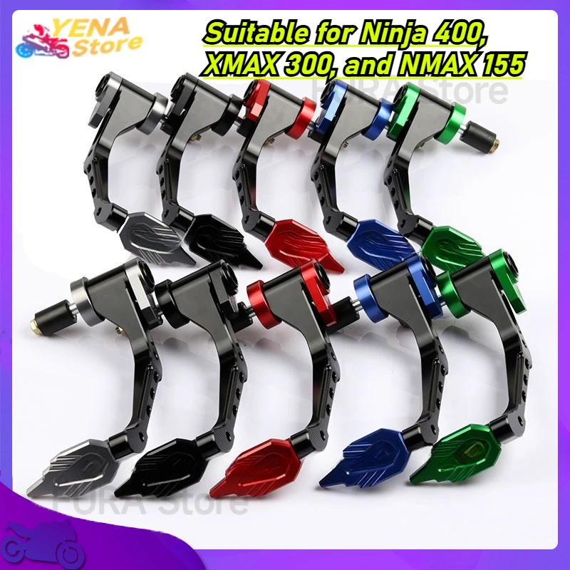 

The adjustable folding handlebar clutch lever brake lever kit for motorcycles is suitable for Ninja 400, XMAX 300, and NMAX 155