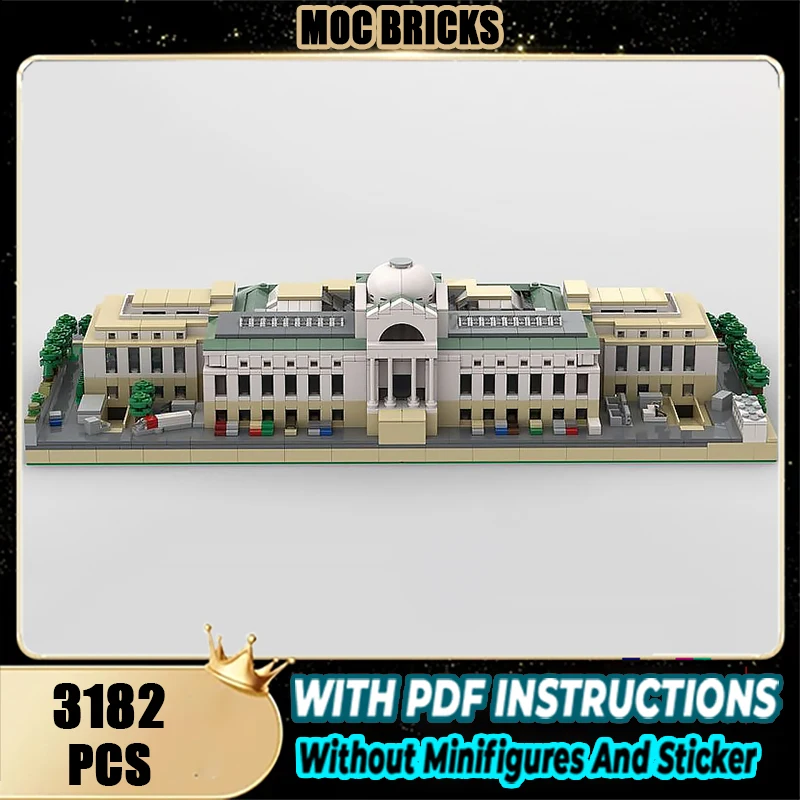 

Moc Building Blocks National Museum of Natural History Technology Modular Bricks Model Gifts Christmas Toys DIY Sets Assembly！