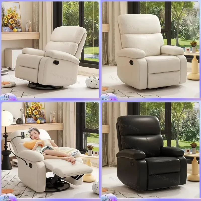Massage Chair Recliner Full Body Zero Gravity Shiatsu Heated Rocker Sofa for Living Room Home Furniture Elderly Care