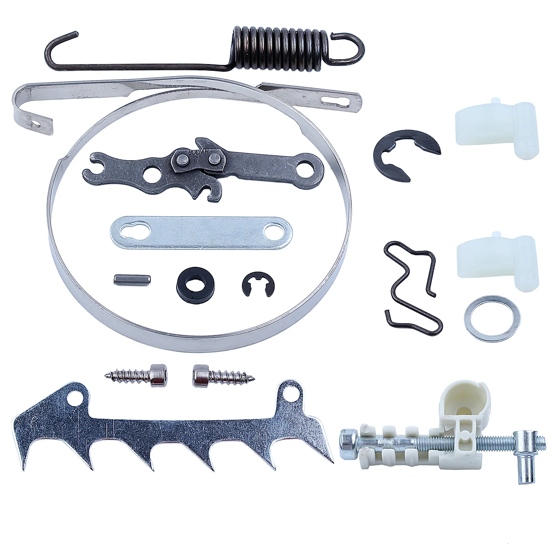 Chain Tensioner Bumper Spike Brake Band Repair Kit For STIHL MS170 MS180 017 018 MS 170 180 Chainsaw Repalcement Spare Parts