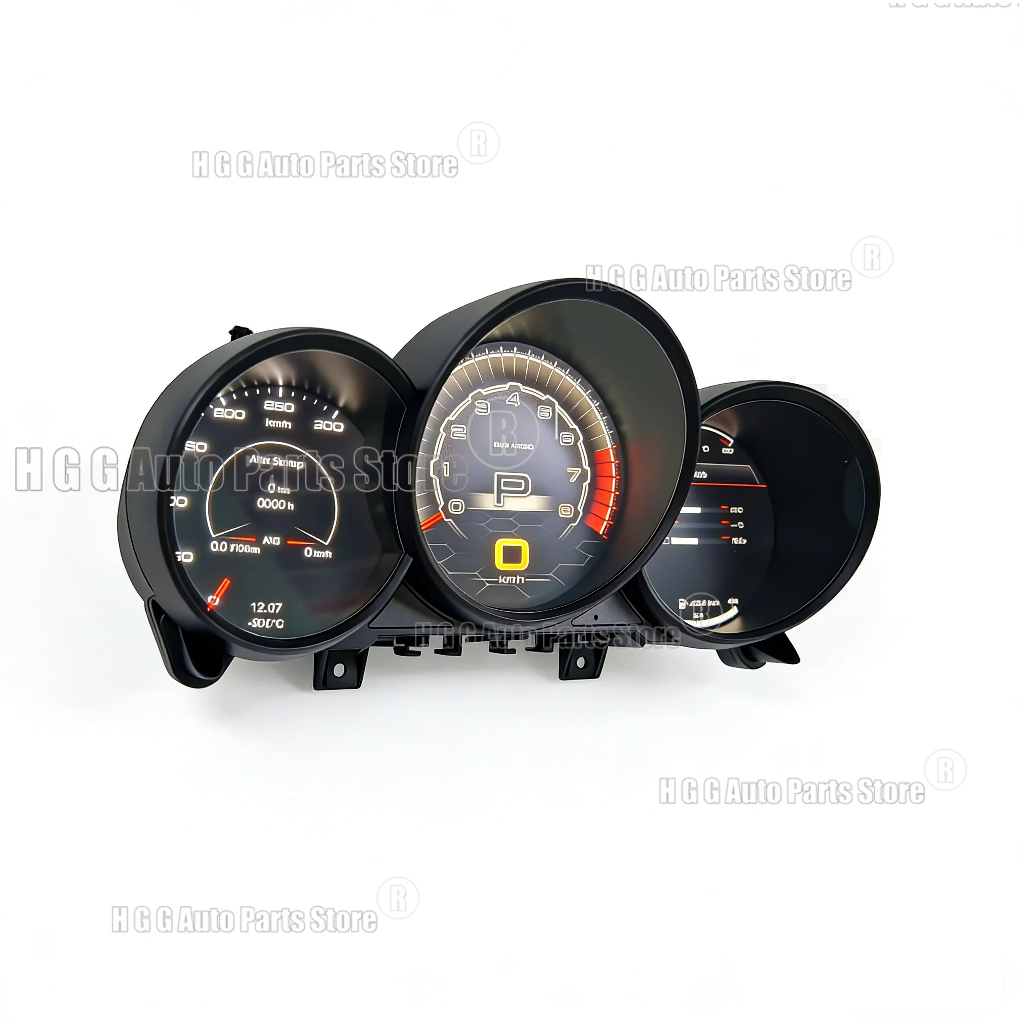 

Для Porsche 987 Boxster Cayman 2005-2012: ЖК-панель приборной панели, цифровая приборная панель, виртуальный кокпит, спидометр, HD-экран