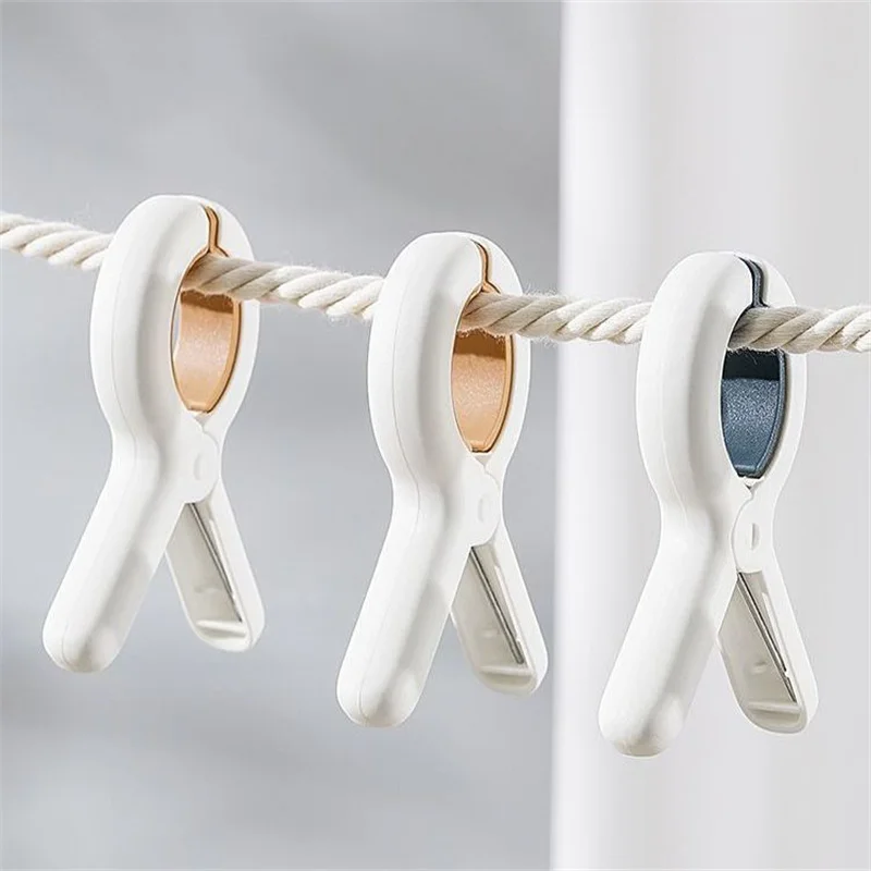 2/3 ชิ้น/เซ็ตWindproof Clothespins Heavy Dutyขนาดใหญ่Clothespinsยางปะเก็นClothespinsผ้าเช็ดตัวชายหาดผ้าม่านผ้านวมคลิป