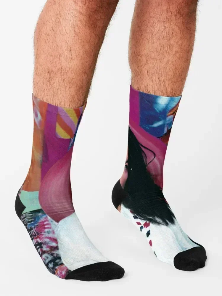 جوارب Bjork الملونة للشتاء الدافئ لعيد الميلاد جوارب أرضية مخصصة للنساء والرجال #3