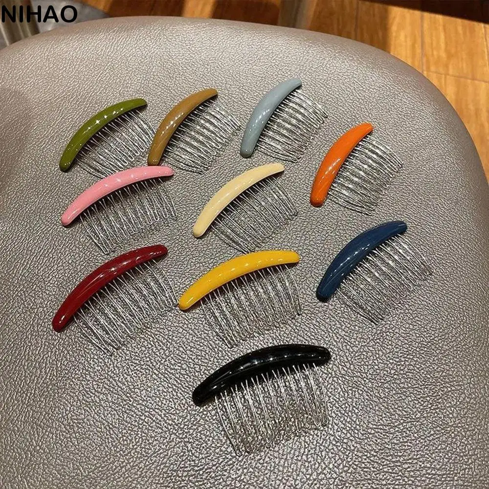 

Hair Comb Hair Comb Hairpin Candy Color Hair Clip Side Clip Hair Comb Clip Hair Accessories Korean Style Headwear