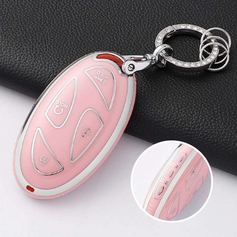 Neue Mode Weiche TPU Auto Schlüssel Fall Abdeckung Shell Für Hyundai Ionic 6 Grandeur GN7 Kona Ev Neue Grand Prix 5/7 Tasten Zubehör – Detail 8