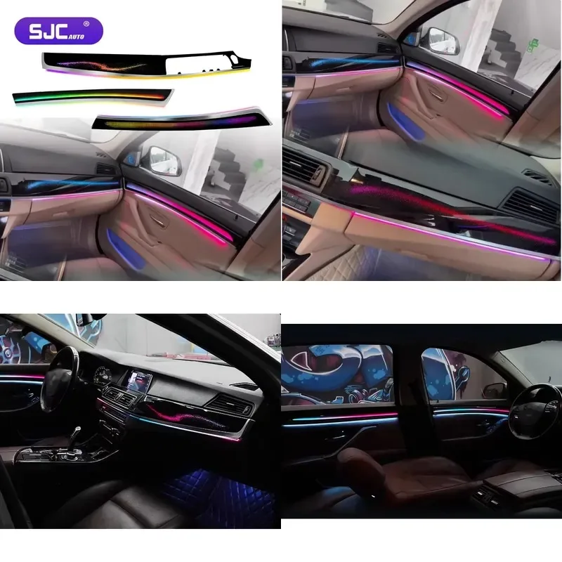 Hot Sale SJC Car RHD Ambient Lighting for 5 Series 2012-2017 F18/F10 Interior LED 64-color Dynamic Symphony Ambient