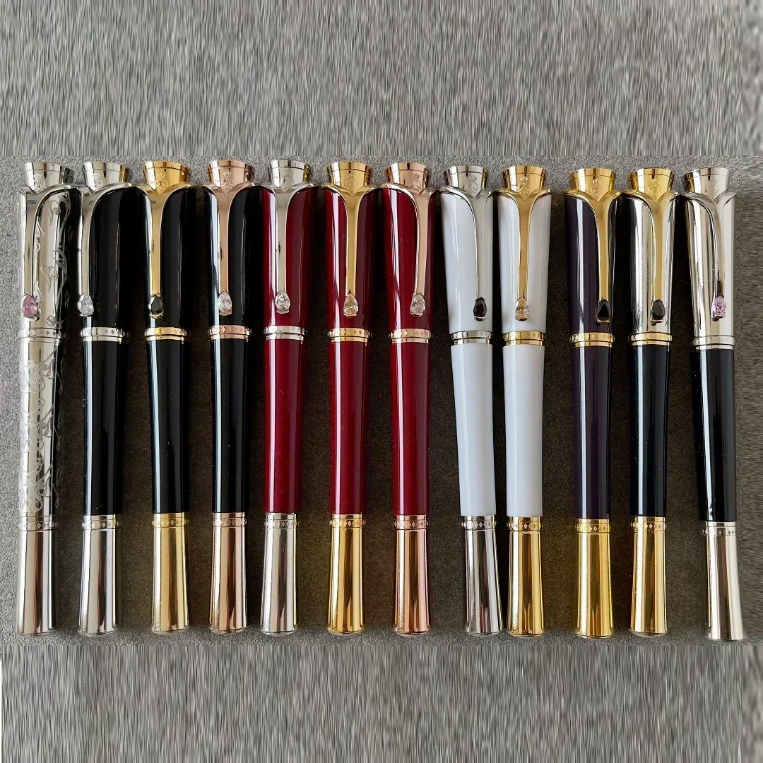 

2025 New MB Lady Princess of Grace Kelly Writing Pen Roller Ball Pens Gel Pen stationery