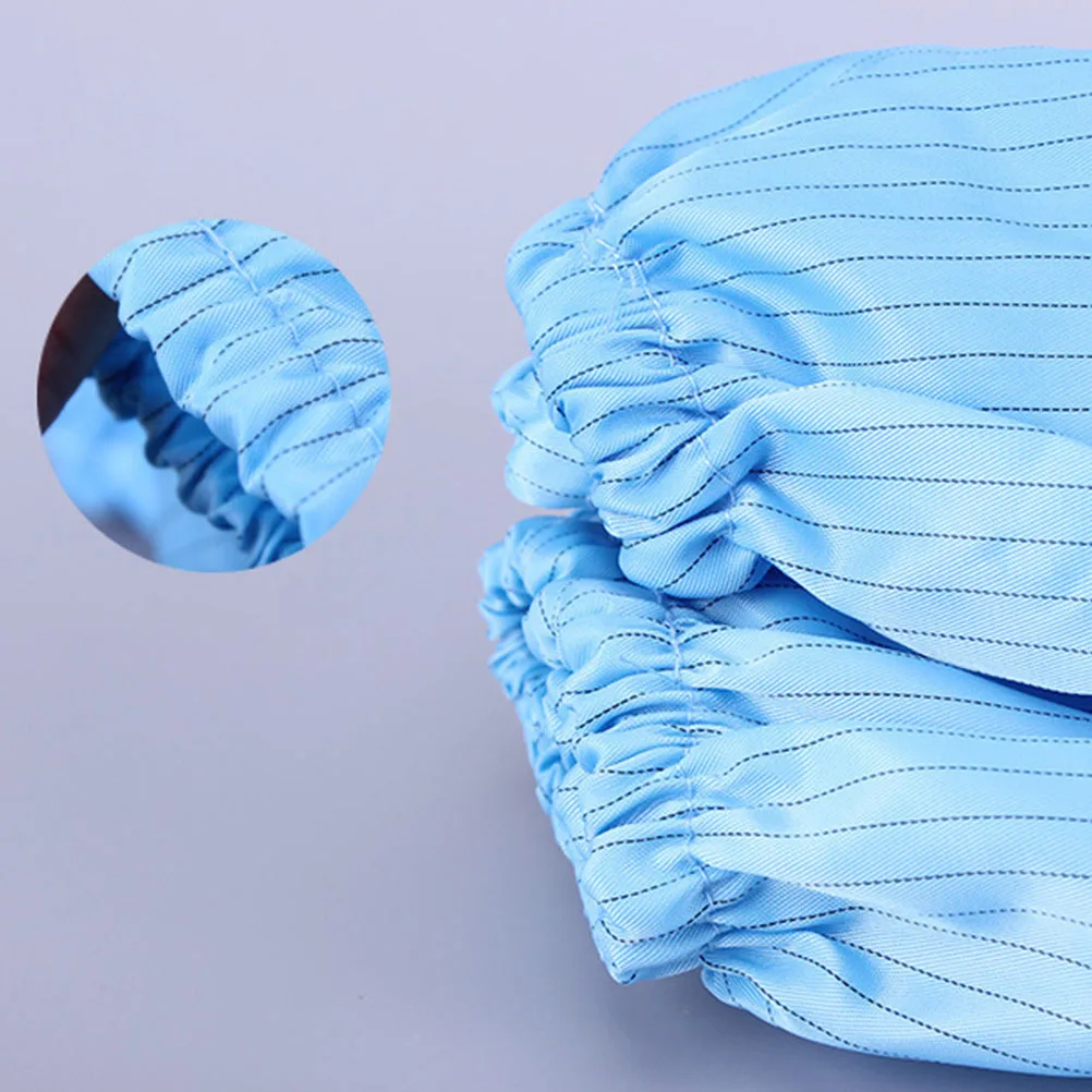 

3 Pairs Disposable Arm Sleeves White Oilproof Waterproof Kitchen Cleaning Protector Anti static Long Gloves for Adult