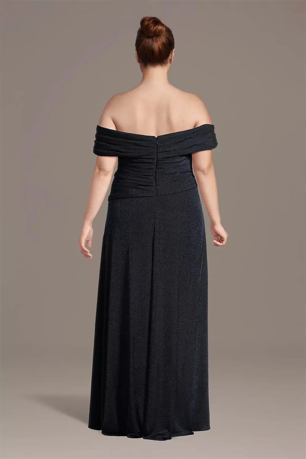 Mother Of Bride Dresses Elegant Sweetheart Neck Off Shoulder Pleated Draped Straight Mother Dress Mother Of The Bride Dress