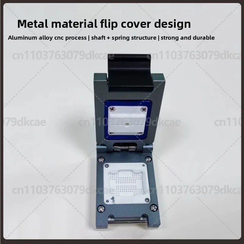 BGA132 Metal Test Fixture for Liancun SSD NAND Flash Memory IC Test Rack