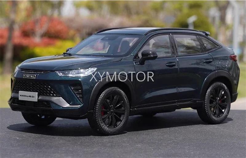 

Коллекция 1/18 для H6 GT HAVAL 2024 SUV, литые модели автомобилей из сплава, игрушечные украшения для хобби, нет оригинальной бумажной коробки, только белая коробка