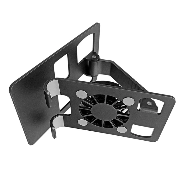 Cellphone Stand with Cooling Fan Desktop Phone Live Streaming Solution with Phone Cooling Fan,Adjustable Foldable