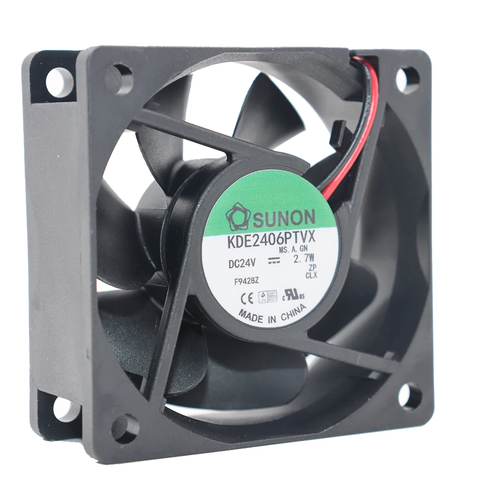 SUNON Precision Inverter Fan 6025 24V 2.7W 6cm KDE2406PTVX MS.A.gN