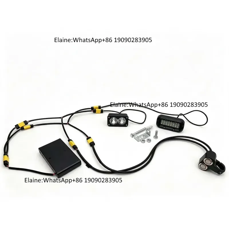 Wintai-Tech Baja Light LED Display Screen Front Headlamp 28 Lens Metal Dual-Button Switch Kit Model RS-36BR for