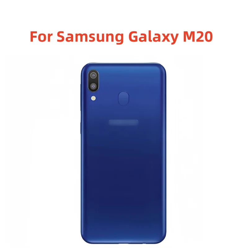 

Замена заднего стекла для Samsung Galaxy M20 SM-M205F SM-M205FN SM-M205M SM-M205N Задняя крышка Задний корпус