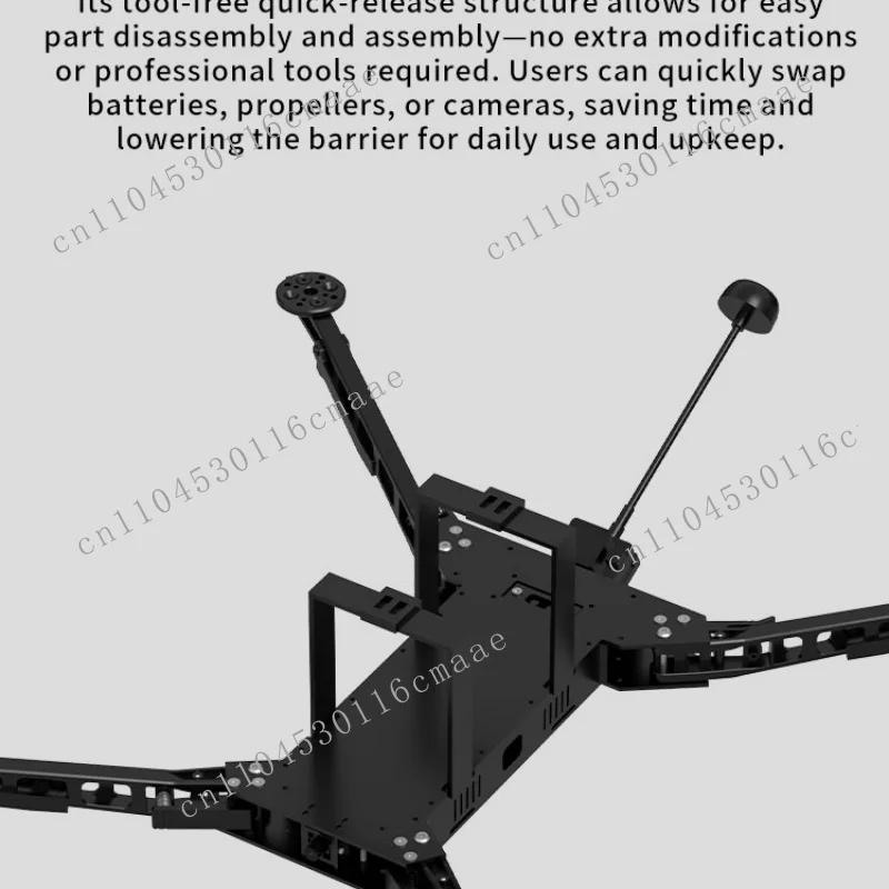 FPV Heavy Duty Drone Frame | 10/13/15 Aluminum Chassis for Long Durable Racing and High Payload