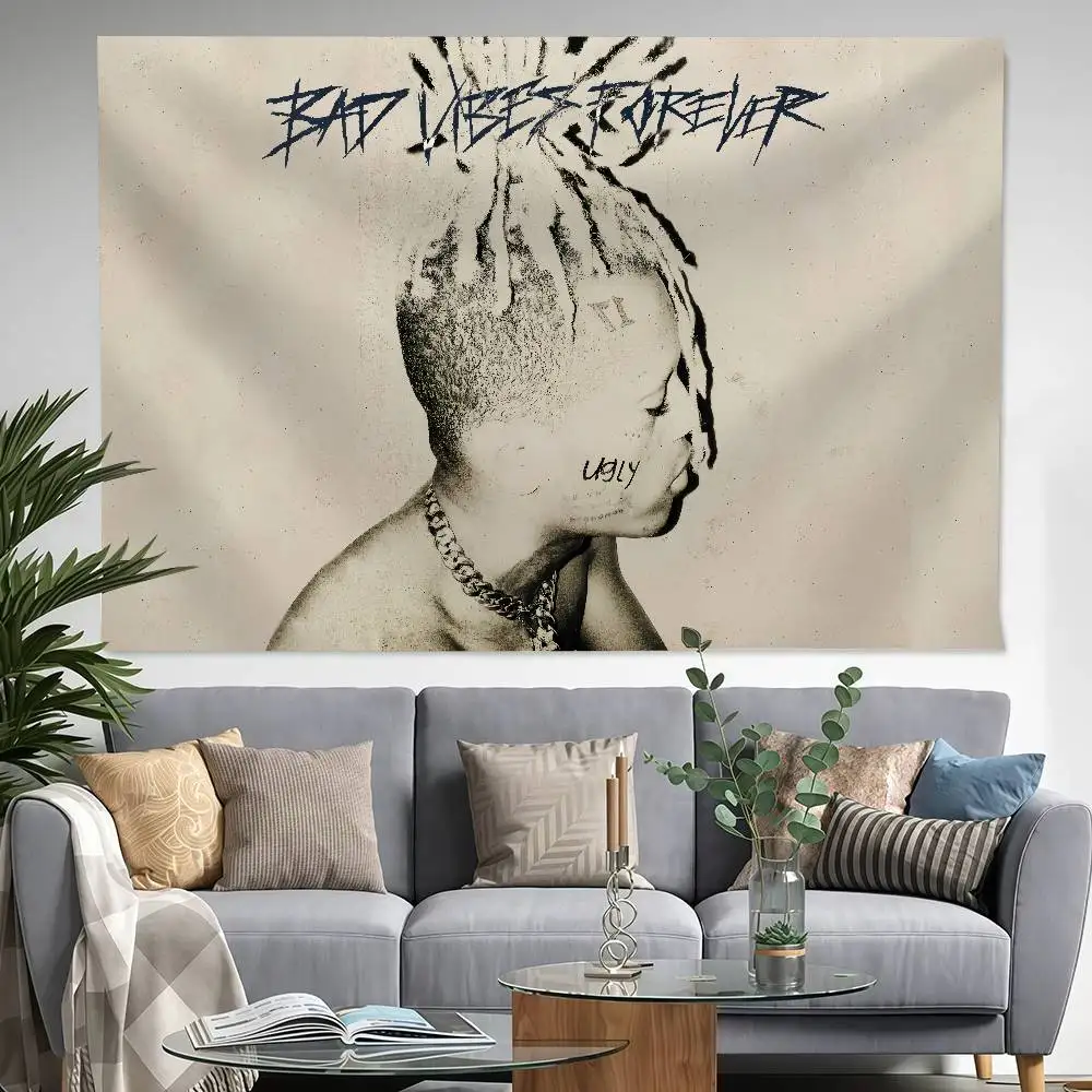 Bad Vibes Forever X-XXXTENTACIONS 150x200cm 60x90cm Flag Decoration Outdoor Picnic Party Home Camping Party Art Hanging Banner