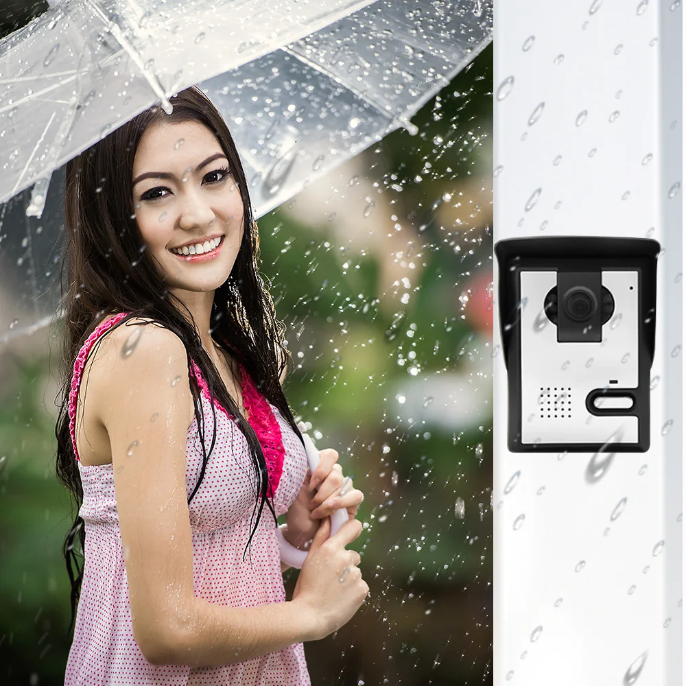 Visual Intercom Doorbell High-Definition Monitoring Wired Electronic Villa Home Intelligent Access Control System One To One